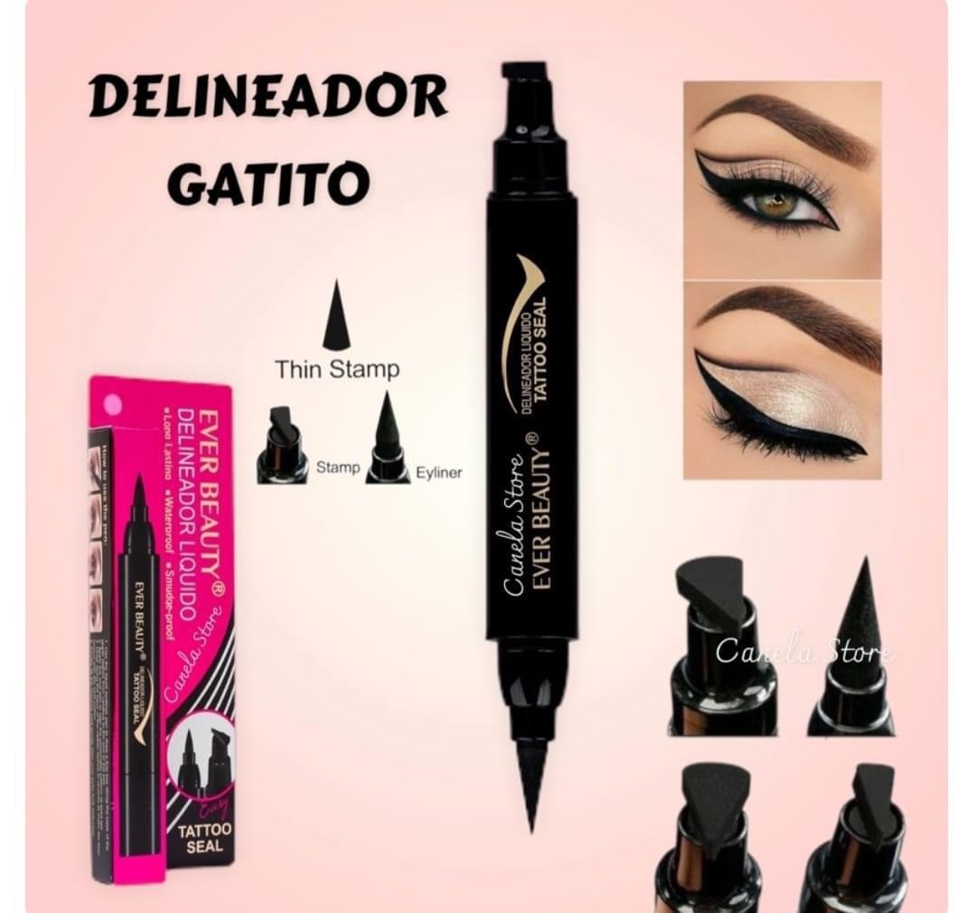 DELINEADOR CAT EYE EVER BEAUTY