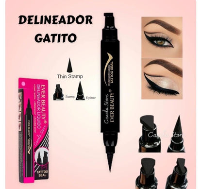 DELINEADOR CAT EYE EVER BEAUTY