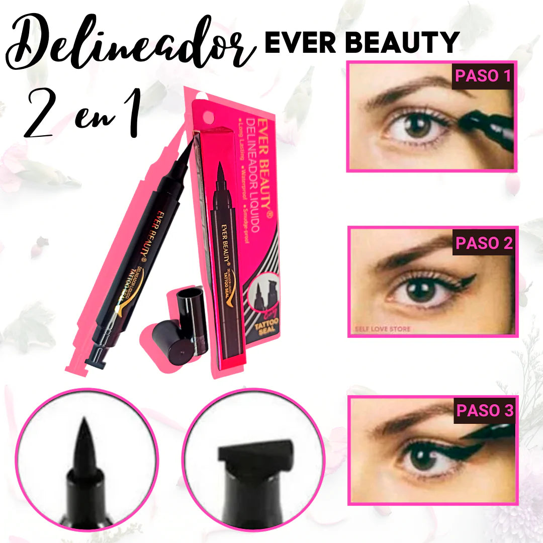 DELINEADOR CAT EYE EVER BEAUTY