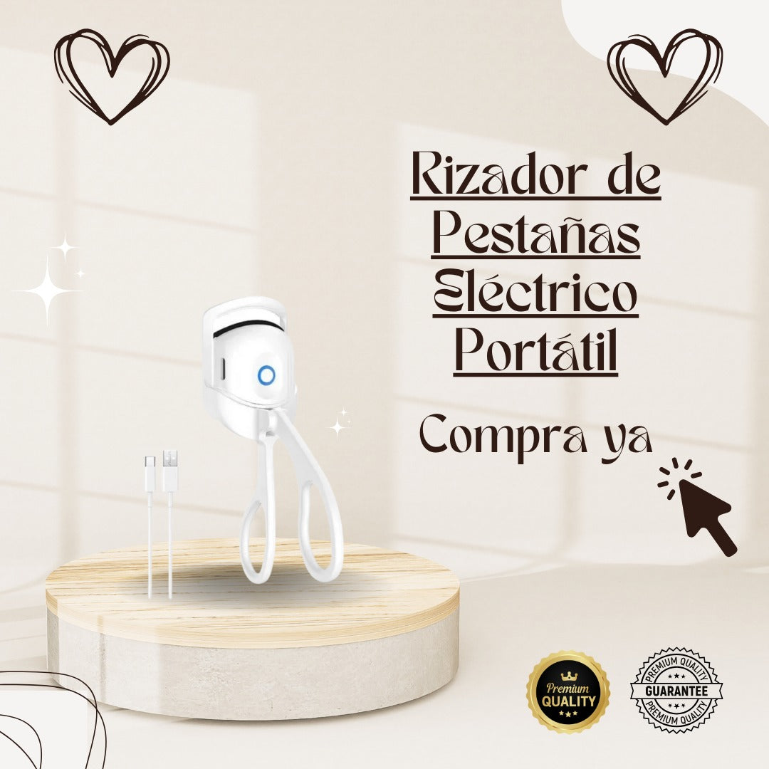 RIZADOR DE PESTAÑAS ELECTRICO PORTATIL