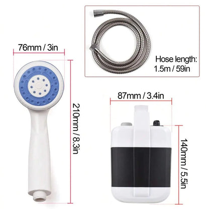 DUCHA PORTATIL RECARGABLE